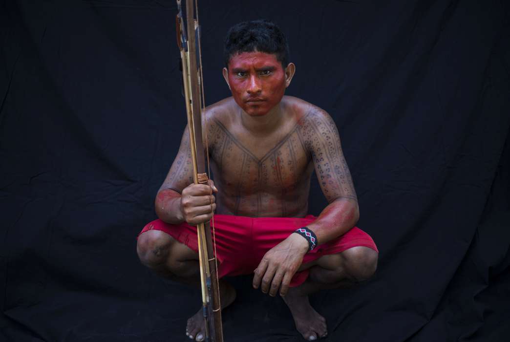While the arrival of Europeans sped the process along, Amazonian tribes were already in decline before the interlopers hit the shore. (AP Photo/Rodrigo Abd)
