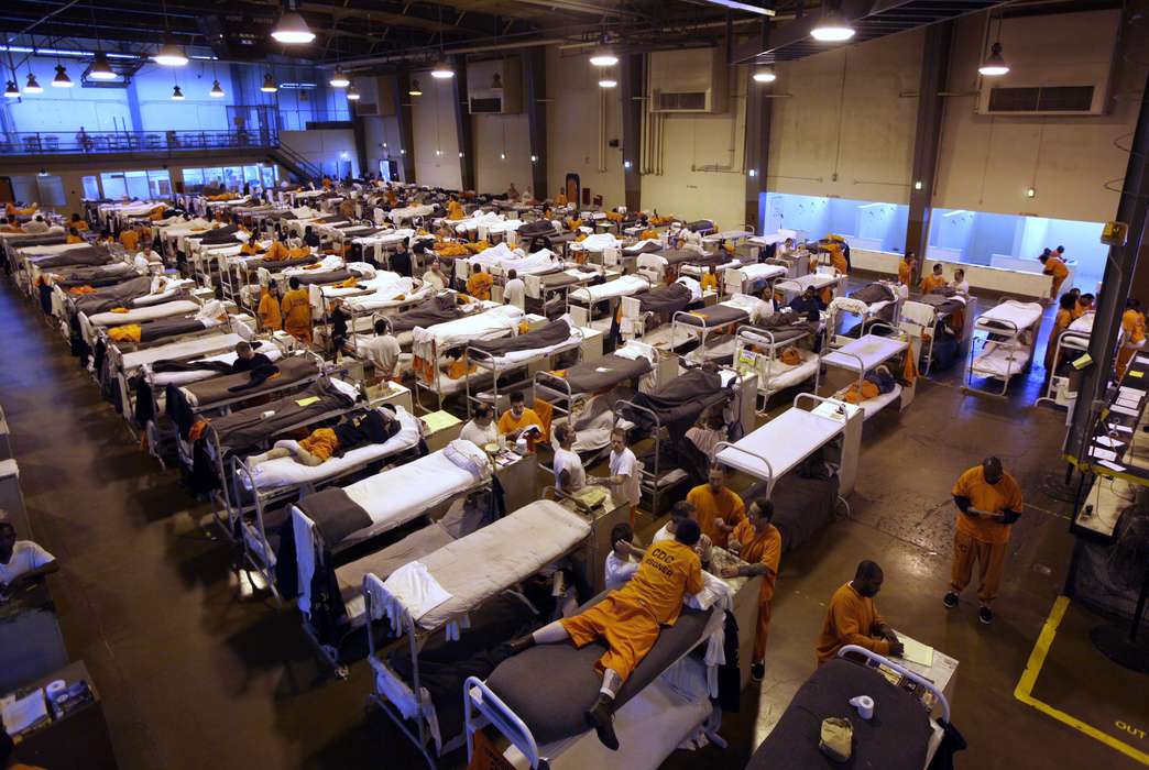 Overcrowded prisons in Central and South America are driving outbreaks of tuberculosis. (AP Photo/Eric Risberg)