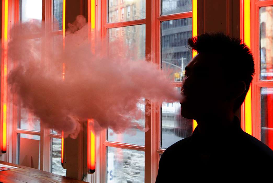 Students'  use of e-cigarettes to smoke pot varied among racial and ethnic groups. (AP Photo/Frank Franklin II)