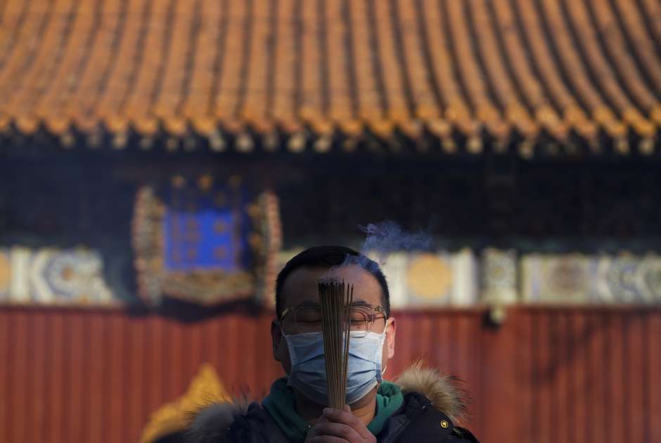Confucian cultures such as China's have handled COVID-19 better than others. (AP Photo/Andy Wong)