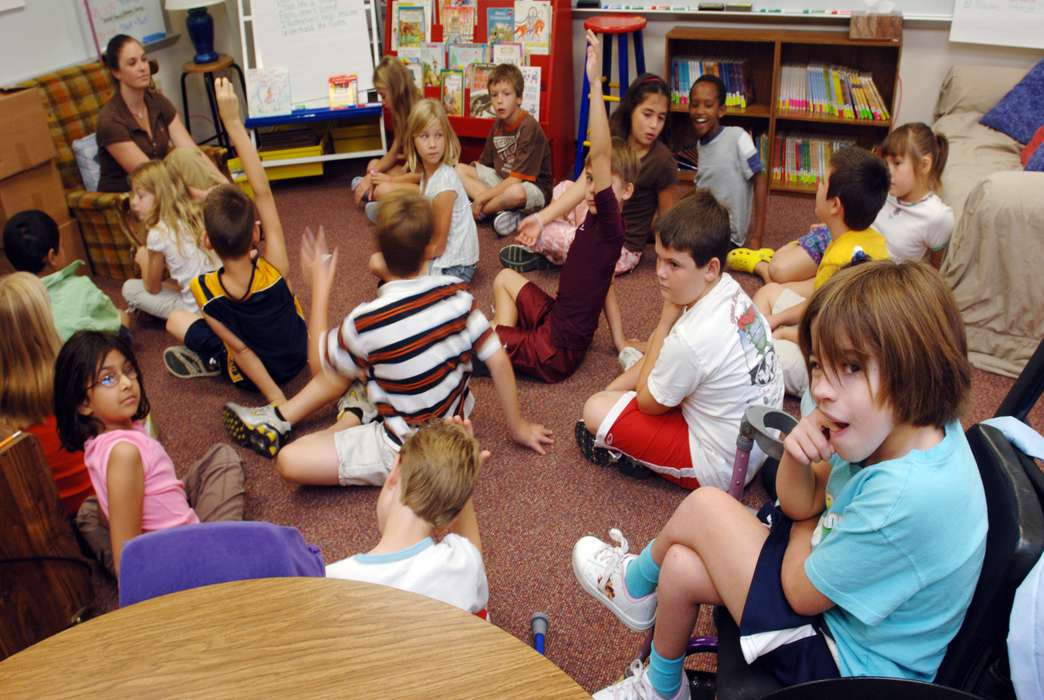 Kids judge adults by their voices. (AP Photo/L.G. Patterson)