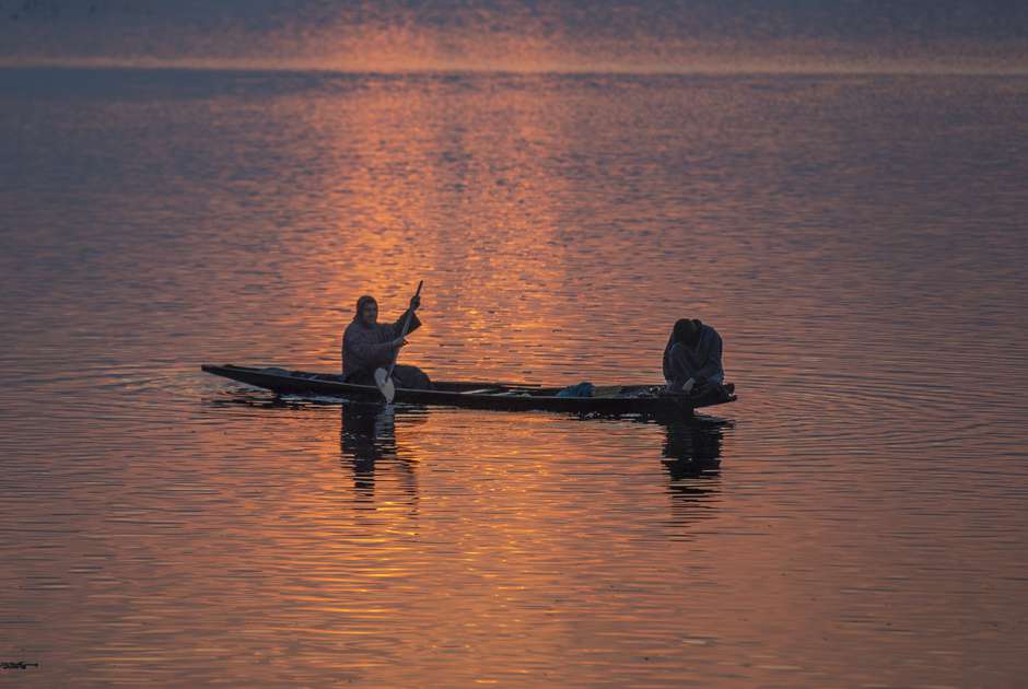 Lakes will get and stay hotter for longer, leading to ecosystem troubles. (AP Photo/Dar Yasin)