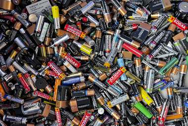 Typically, alkaline batteries cannot be charged, but with new elements added to a battery’s composition, it may be possible to reuse the battery forever. (Unsplash/John Cameron)
