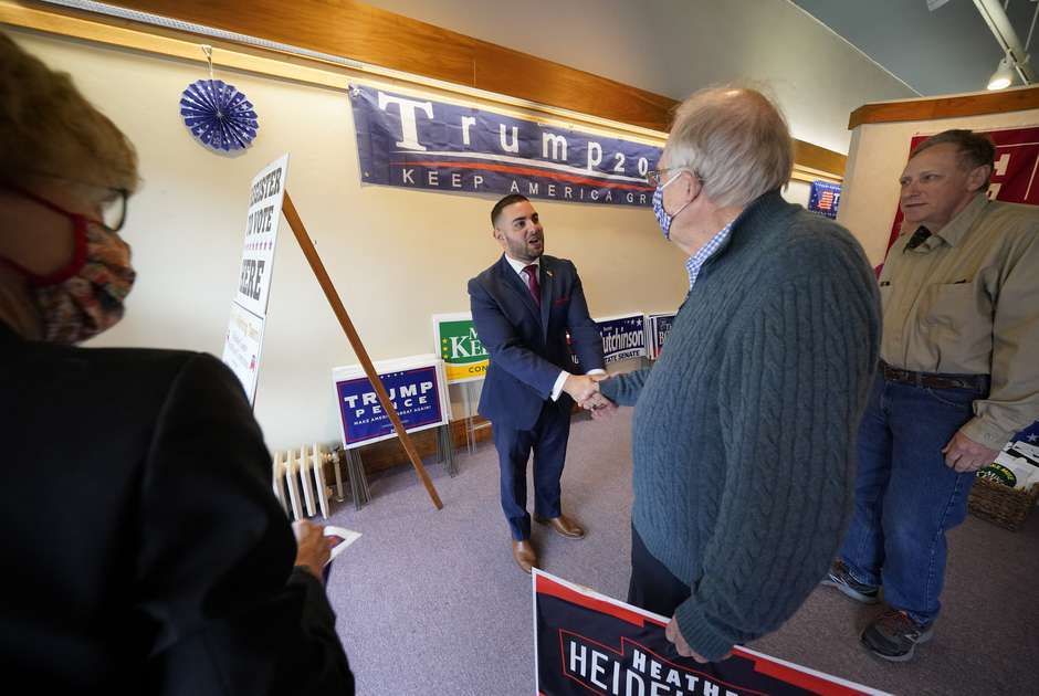 Conservatives are more likely than liberals to hold a wide range of political views. (AP Photo/Gene J. Puskar)