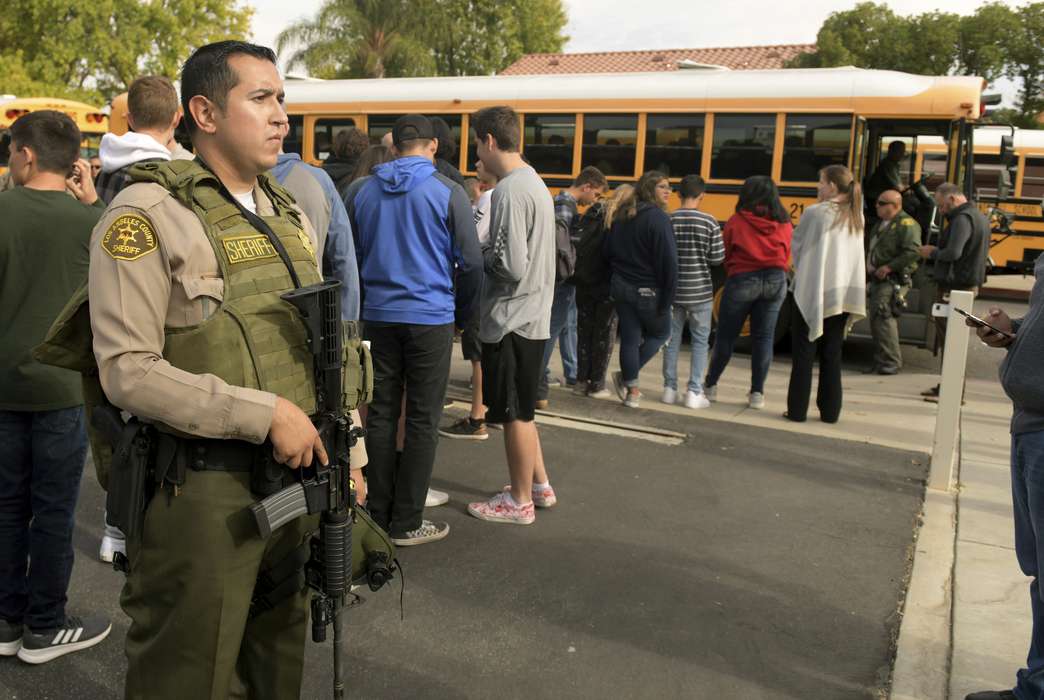 The effects of school shootings on survivors can last a lifetime. (AP Photo/Christian Monterrosa)